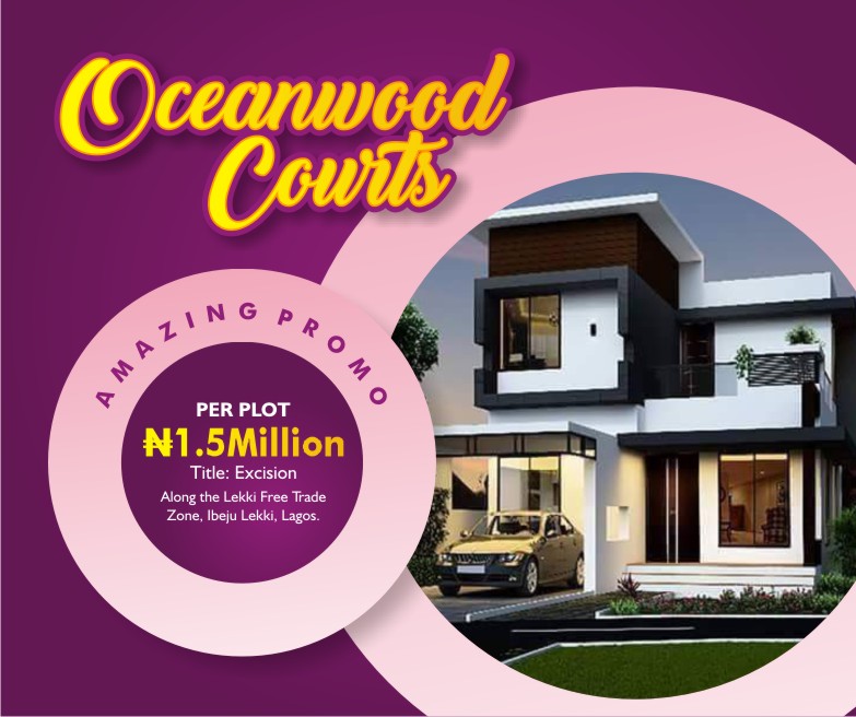 land for sale in Oceanwood Courts Ibeju Lekki Lagos