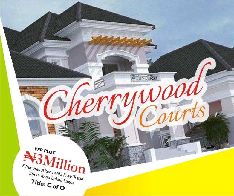 Land for sale in Cherrywood Courts Ibeju Lekki