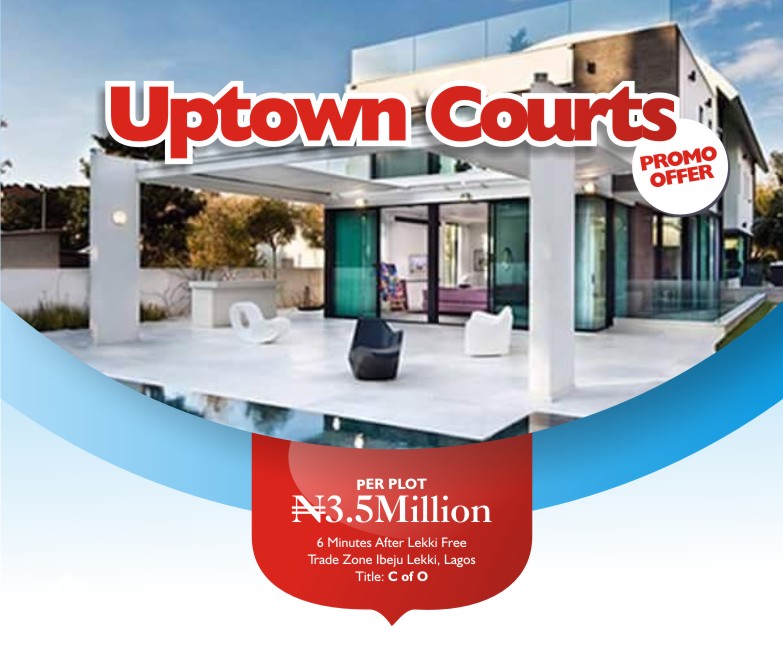 land for sale in uptown courts Ibeju Lekki