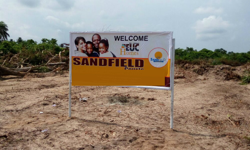 Land for sale in Sandfield Courts Ibeju Lekki Lagos