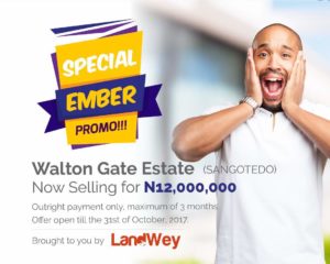 Walton Gate estate promo N12million