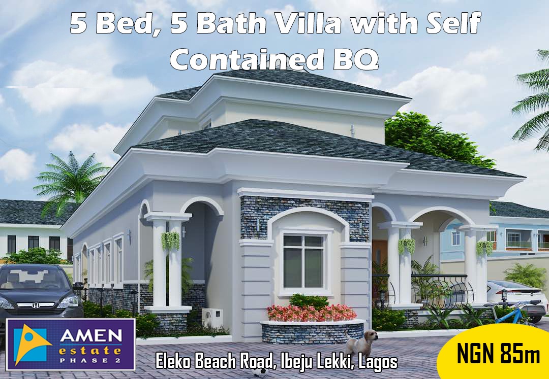 Amen estate phase 2 5 bedroom villa