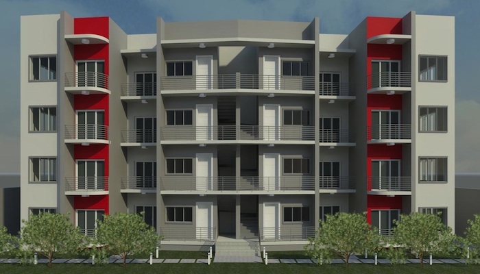 Amen estate phase 2 two and three bedroom blocks