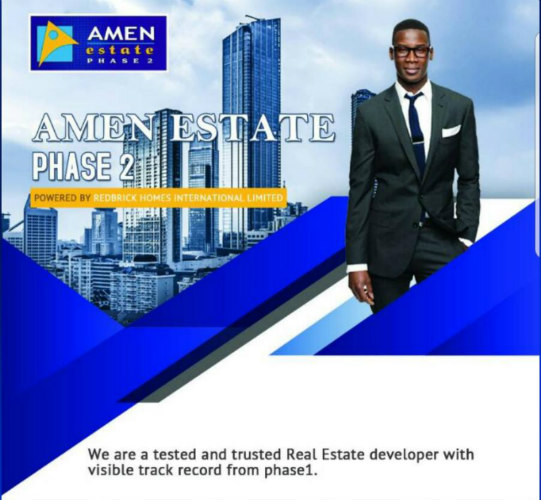 land and houses for sale in Amen estate phase 2