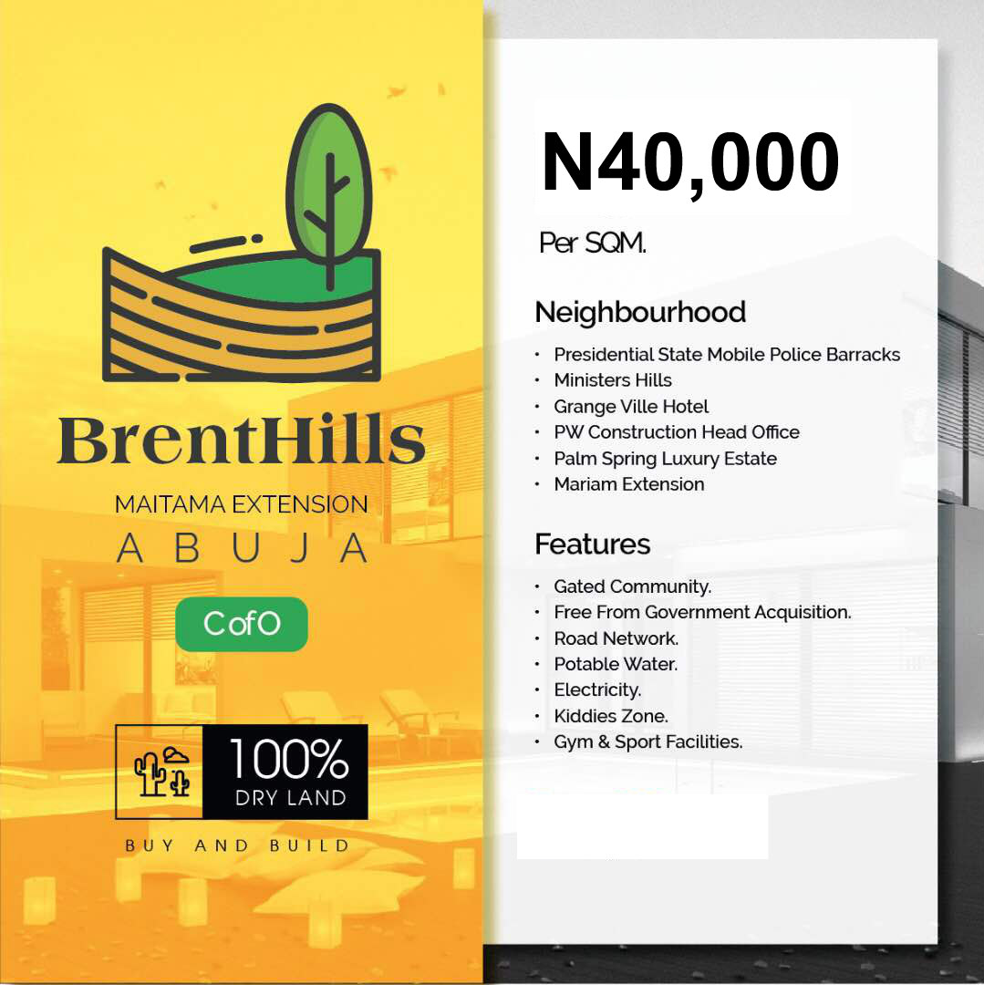 Brenthills estate Abuja