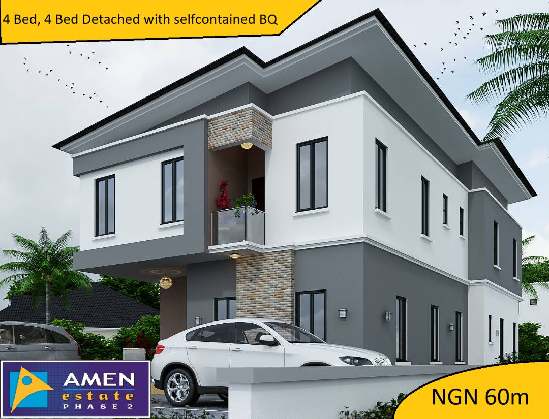 4 bedroom detached duplex for sale in amen estate phase 2