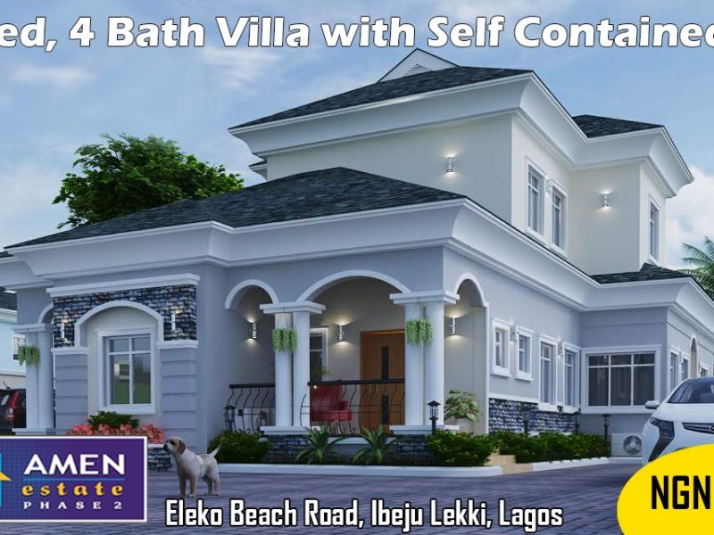 4 Bedroom Villa in Amen Estate Phase 2